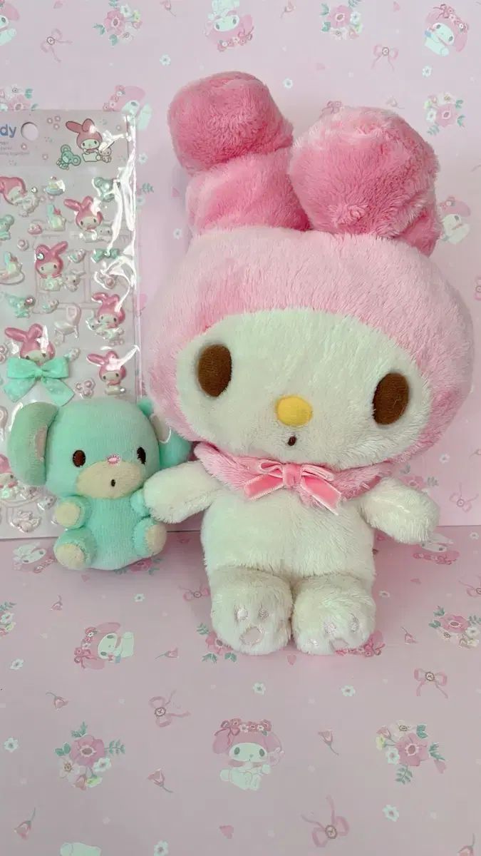 2009年ゴーマイメロディぬいぐるみステッカーセット 11,416円
