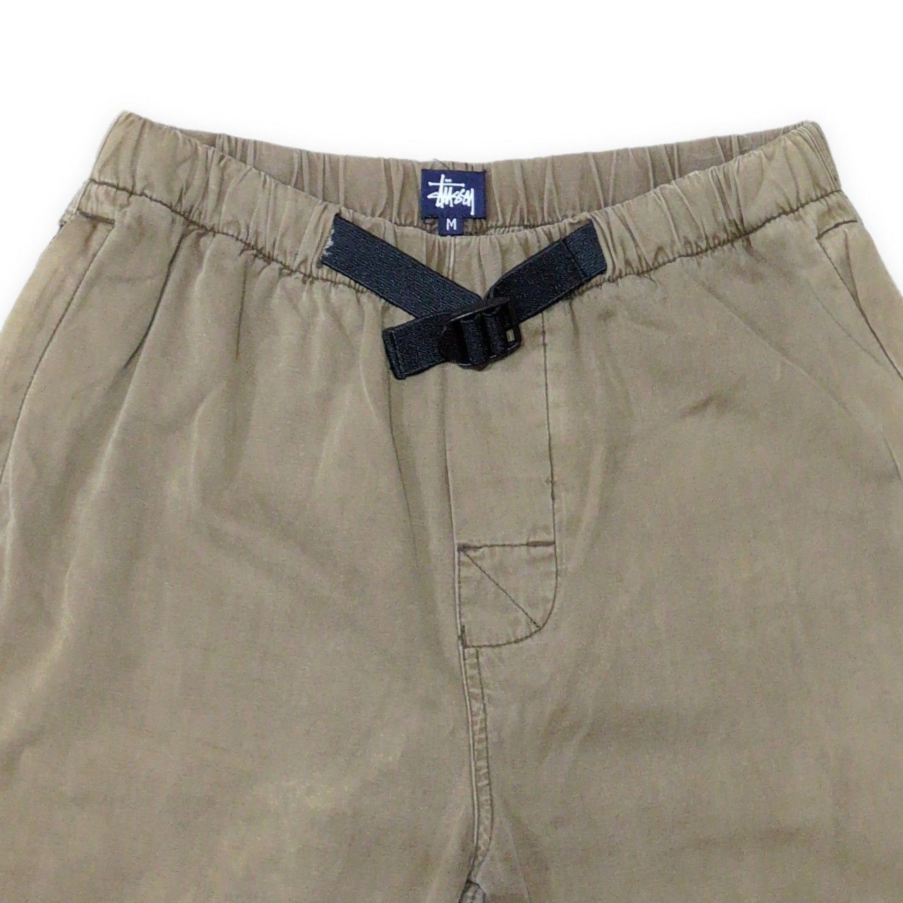 STUSSY ステューシー 90's OLD STUSSY 紺タグ ハーフパンツ ウェビング