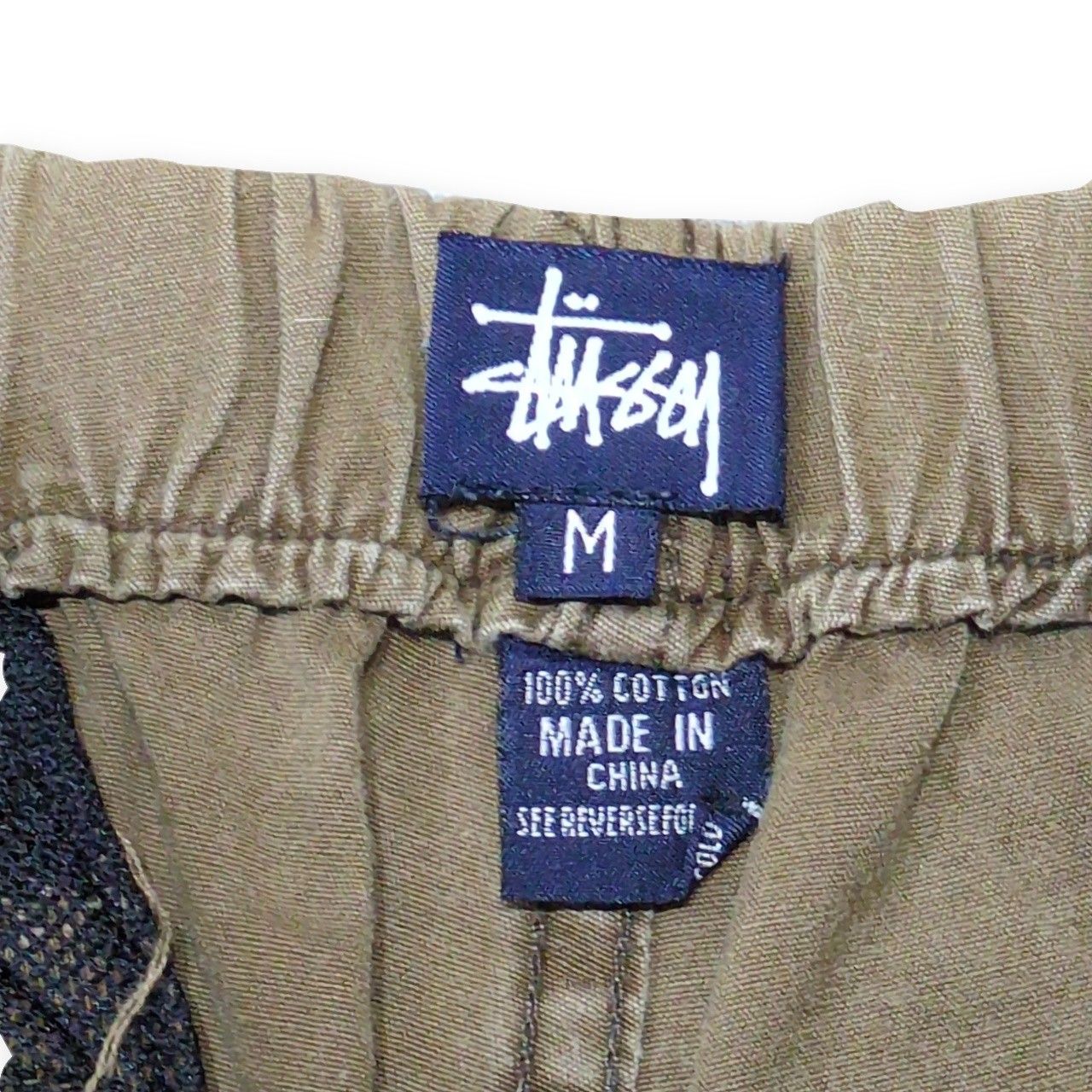 STUSSY ステューシー 90's OLD STUSSY 紺タグ ハーフパンツ ウェビング
