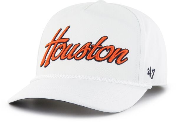 フォーティーセブン レディース アクセサリー 帽子 47 Adult Houston Astros White Overhand Hitch Adjustable Hat NoColor ホワイト