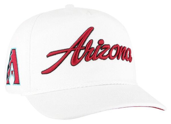 フォーティーセブン レディース アクセサリー 帽子 47 Adult Arizona Diamondbacks White Overhand Hitch Adjustable Hat NoColor