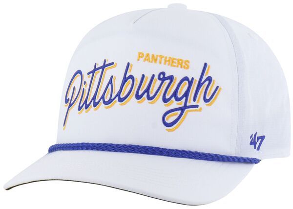 フォーティーセブン レディース アクセサリー 帽子 47 Adult Pitt Panthers White Brrr Fairway Hitch Adjustable Hat NoColor ホワイ