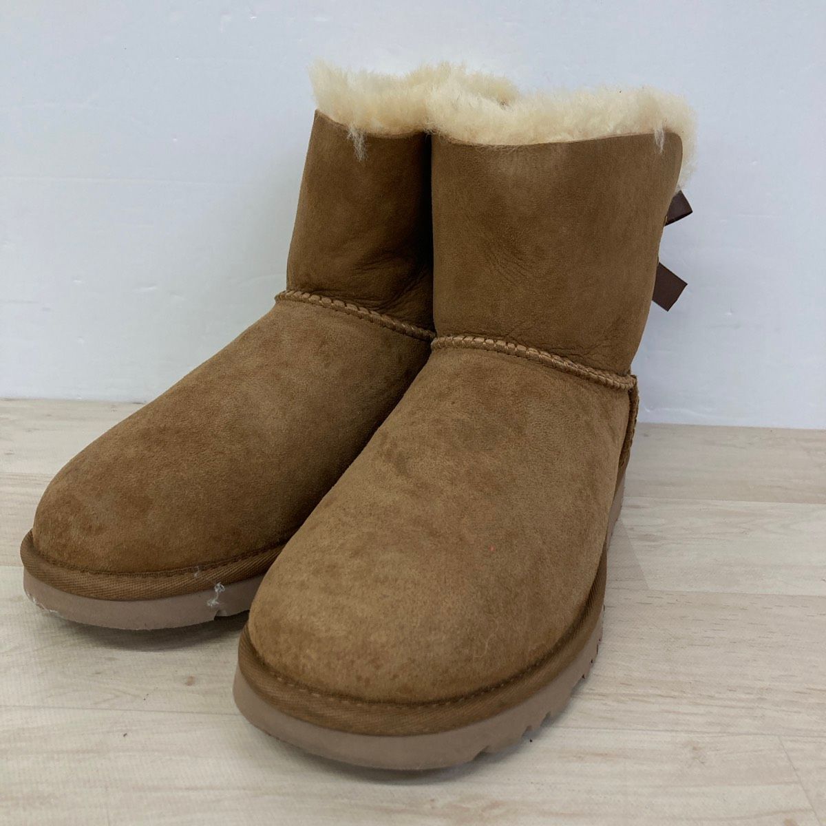 ブーツ 【美品】UGG australia アグ ムートンブーツ ブラウン 23cm