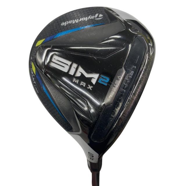 【中古】 テーラーメイド SIM2 MAX 5W フェアウェイウッド FW TENSEI BLUE TM50(SIM2 FW) (フレックスSR) メンズ 男性用 右利き 右用 Cランク ゴルフクラブ