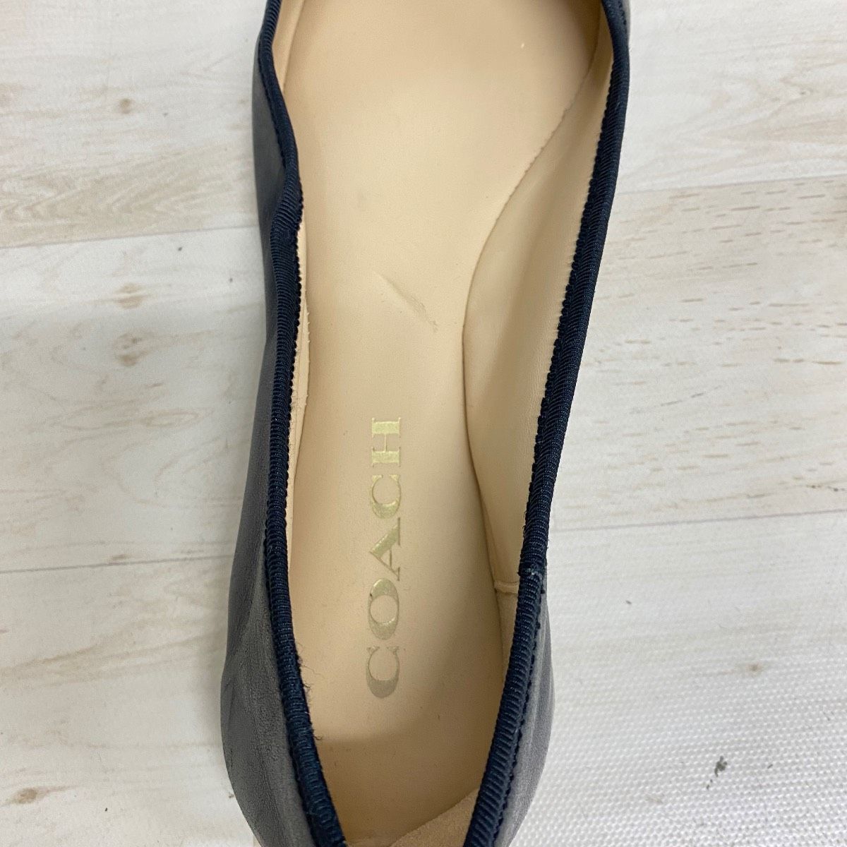 COACH/コーチ フラットシューズ バレエシューズ 7.5C (24.5cm相当
