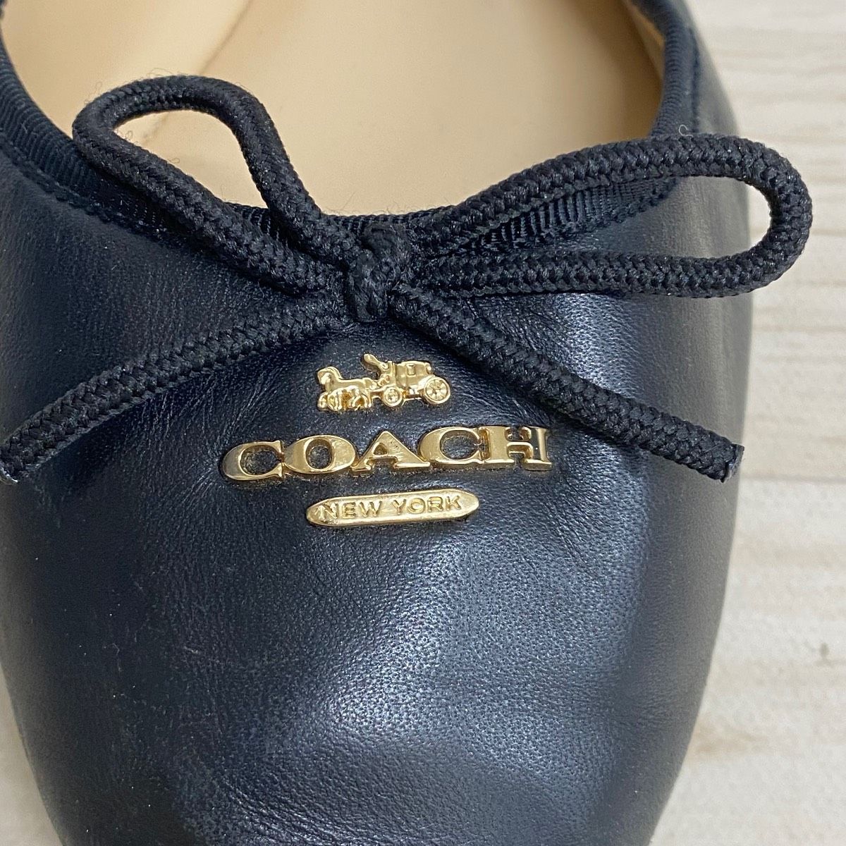 COACH/コーチ フラットシューズ バレエシューズ 7.5C (24.5cm相当