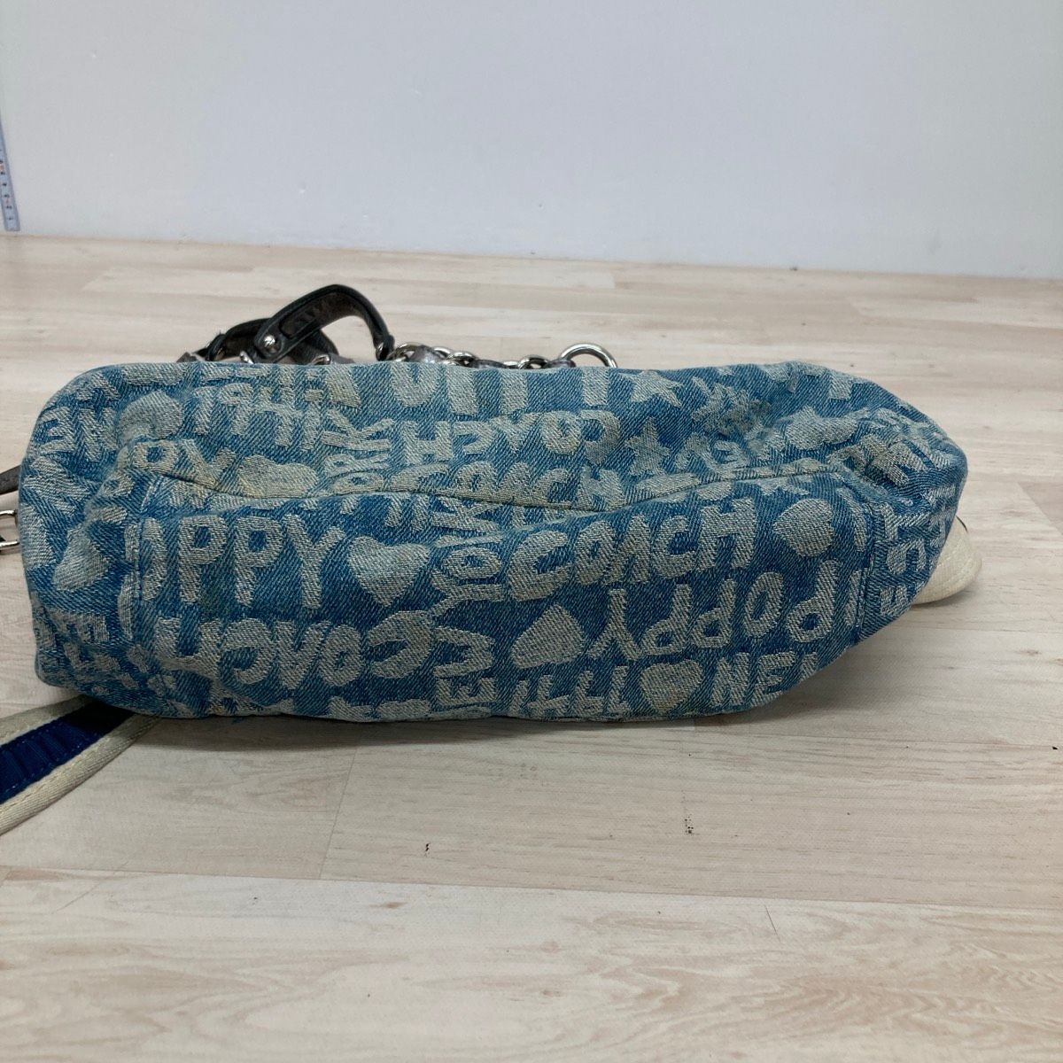 COACH コーチ ポピー 2way ハンドバッグ/ショルダーバッグ デニム風