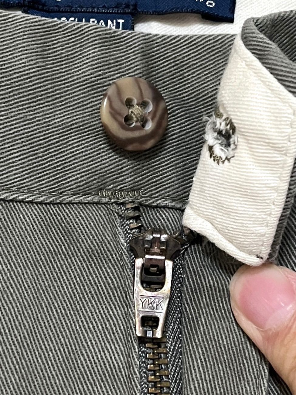 Polo RALPH LAUREN】90s ANDREW 2タックチノパンツ W34 L29 カーキ