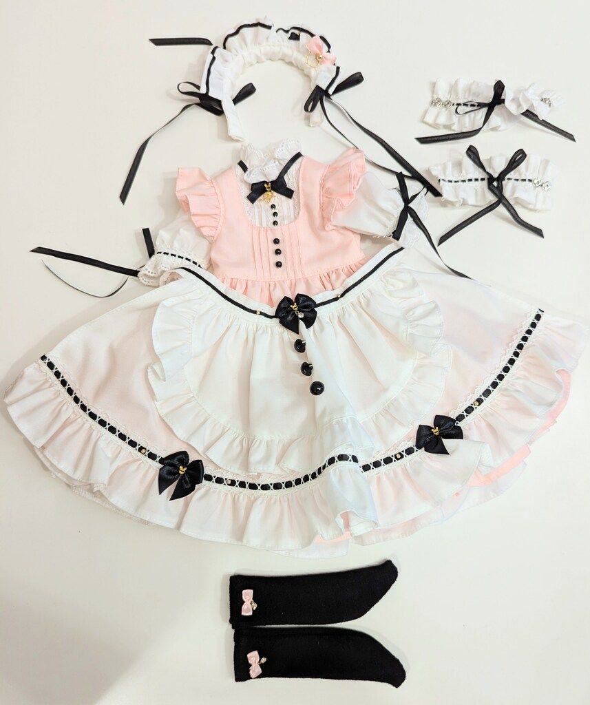 ナナイロテントウ MDD SDM KUMAKOサイズ いたずらっこぴんくメイド