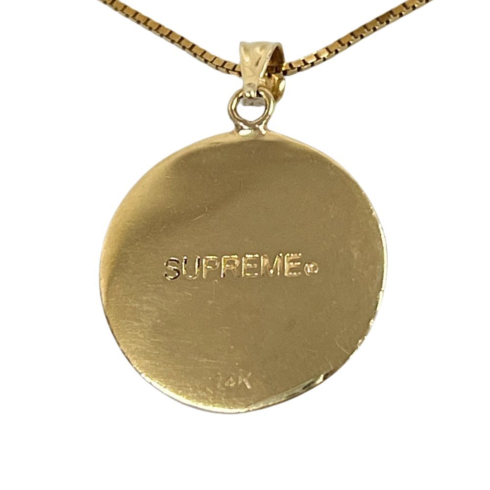 SUPREME シュプリーム Justice 14K ゴールドペンダント ネックレス 正規品 / 41317 SUPREME シュプリーム Justice 14K ゴールドペンダント ネックレス
