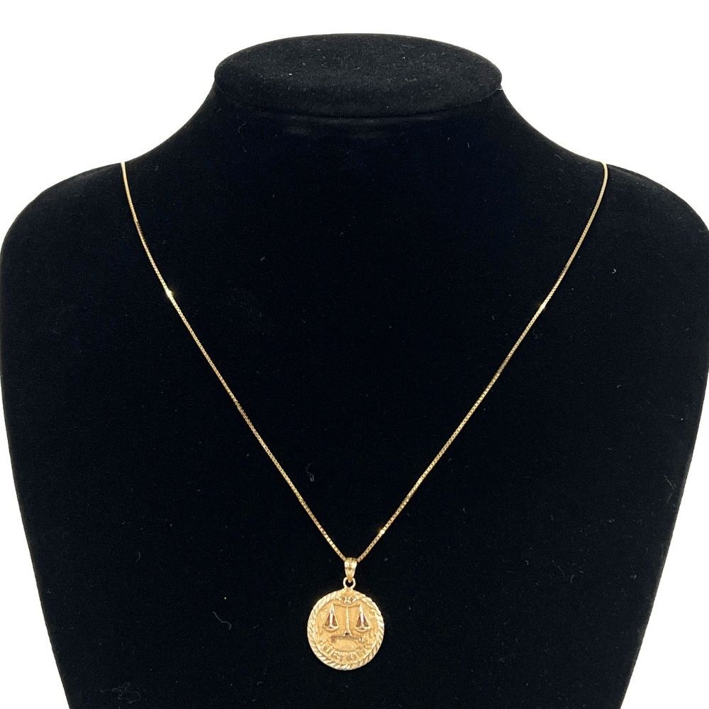 SUPREME シュプリーム Justice 14K ゴールドペンダント ネックレス