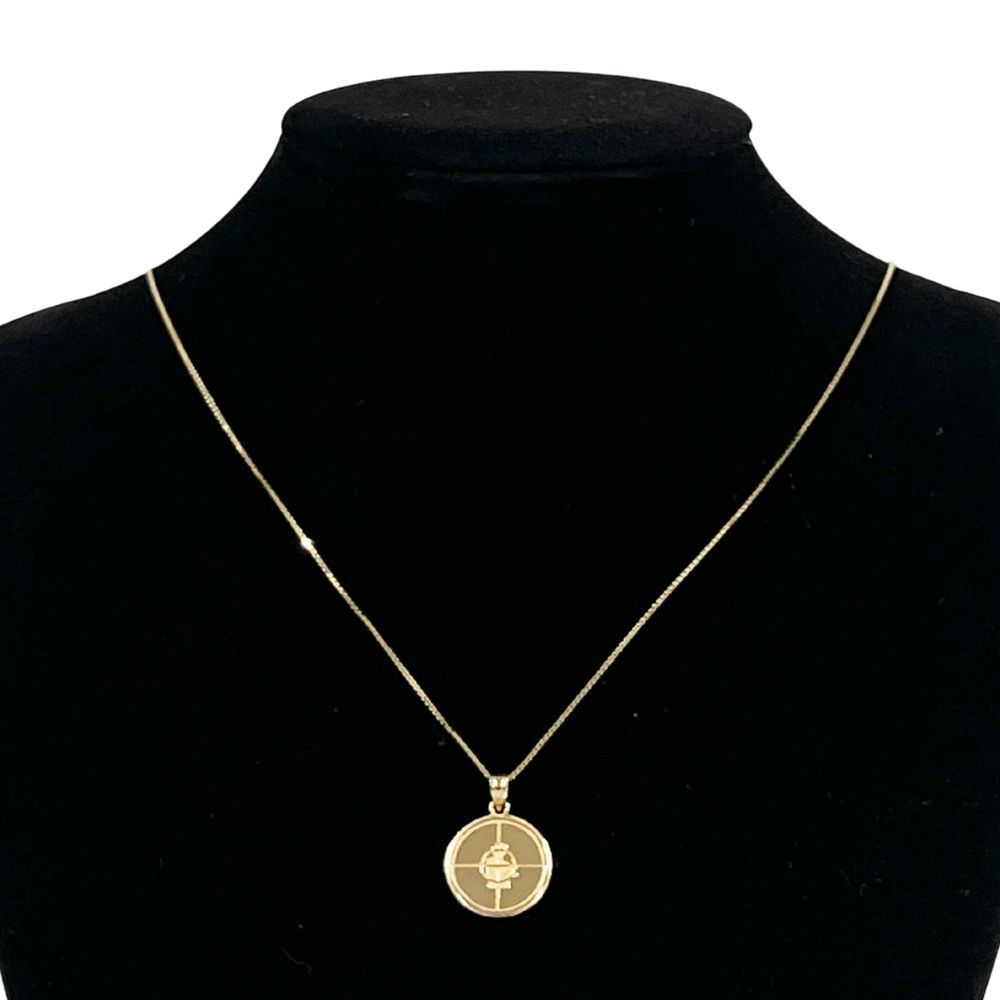 シュプリーム アンダーカバー 14kネックレストップ SUPREME シュプリーム × UNDERCOVER×PUBLIC ENEMY 14K ゴールド