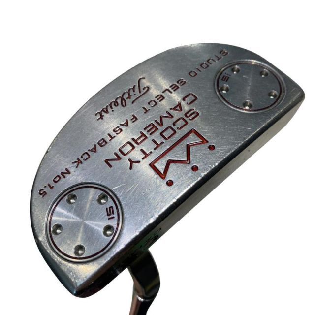 【中古】 タイトリスト SCOTTY CAMERON STUDIO SELECT FASTBACK 1.5 34インチ パター PT スチール (フレックスその他) メンズ 男性用 右利き 右用 Cランク ゴルフクラブ