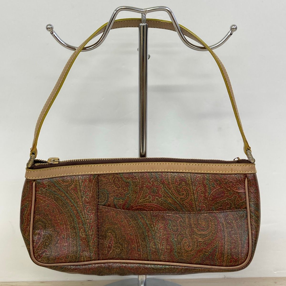 ETRO エトロ　ペイズリー柄　ワンショルダー　ハンドバッグ アクセサリーポーチ 美品 ETRO/エトロ ペイズリー柄 ハンドバッグ/アクセサリーポーチ