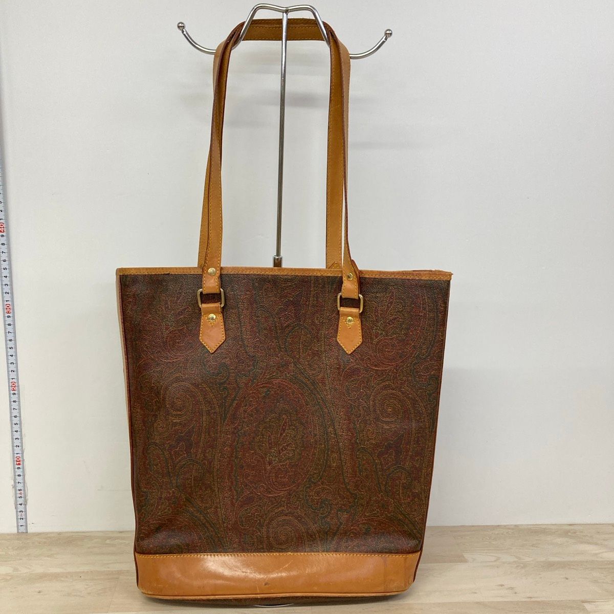 ETRO/エトロ ペイズリー柄 トートバッグ/ショルダーバッグ ブラウン系 