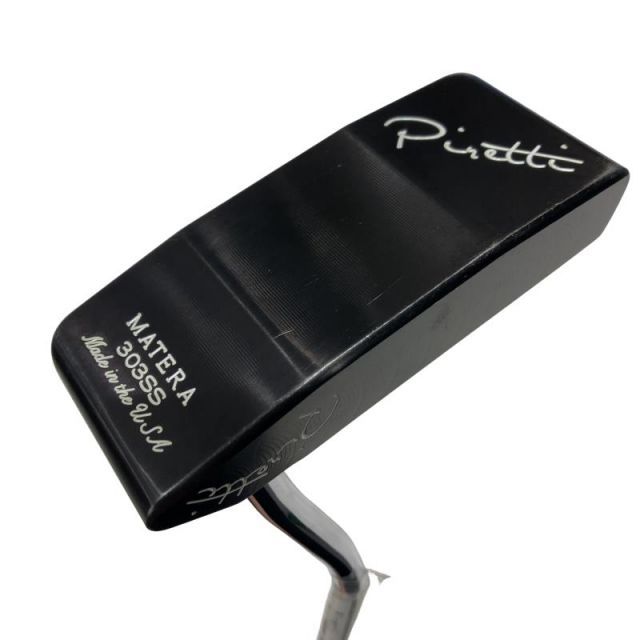 【中古】 Piretti Piretti MIDNIGHT BLACK MATERA TF 34インチ パター PT スチール (フレックスその他) メンズ 男性用 右利き 右用 Cランク ゴルフクラブ