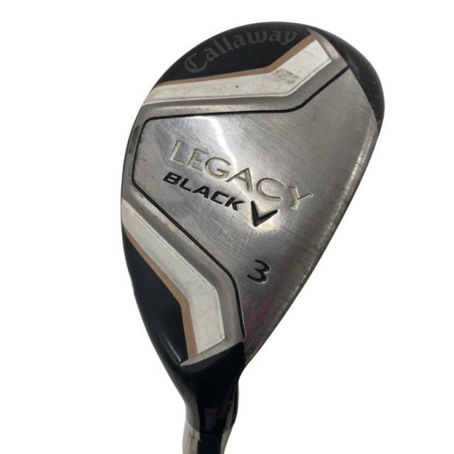 【中古】 キャロウェイ LEGACY BLACK U3 ユーティリティ UT 純正特注シャフト (フレックスS) メンズ 男性用 右利き 右用 Cランク ゴルフクラブ