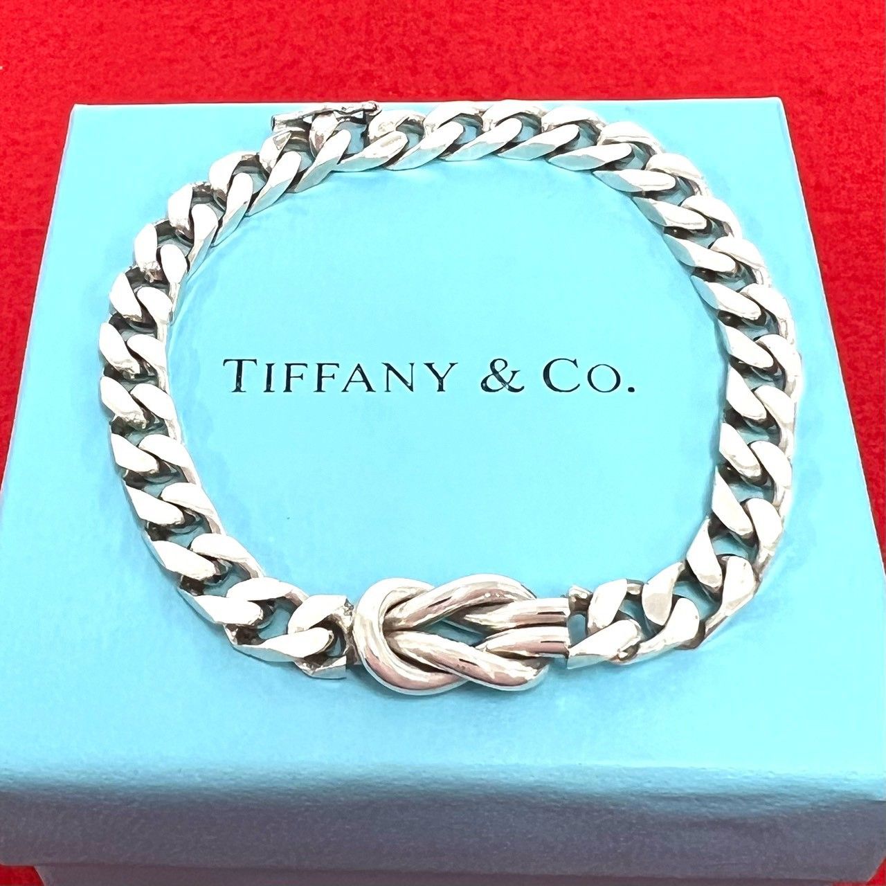 極 美品 TIFFANY&Co. ティファニー ヴィンテージ センターノット 喜平