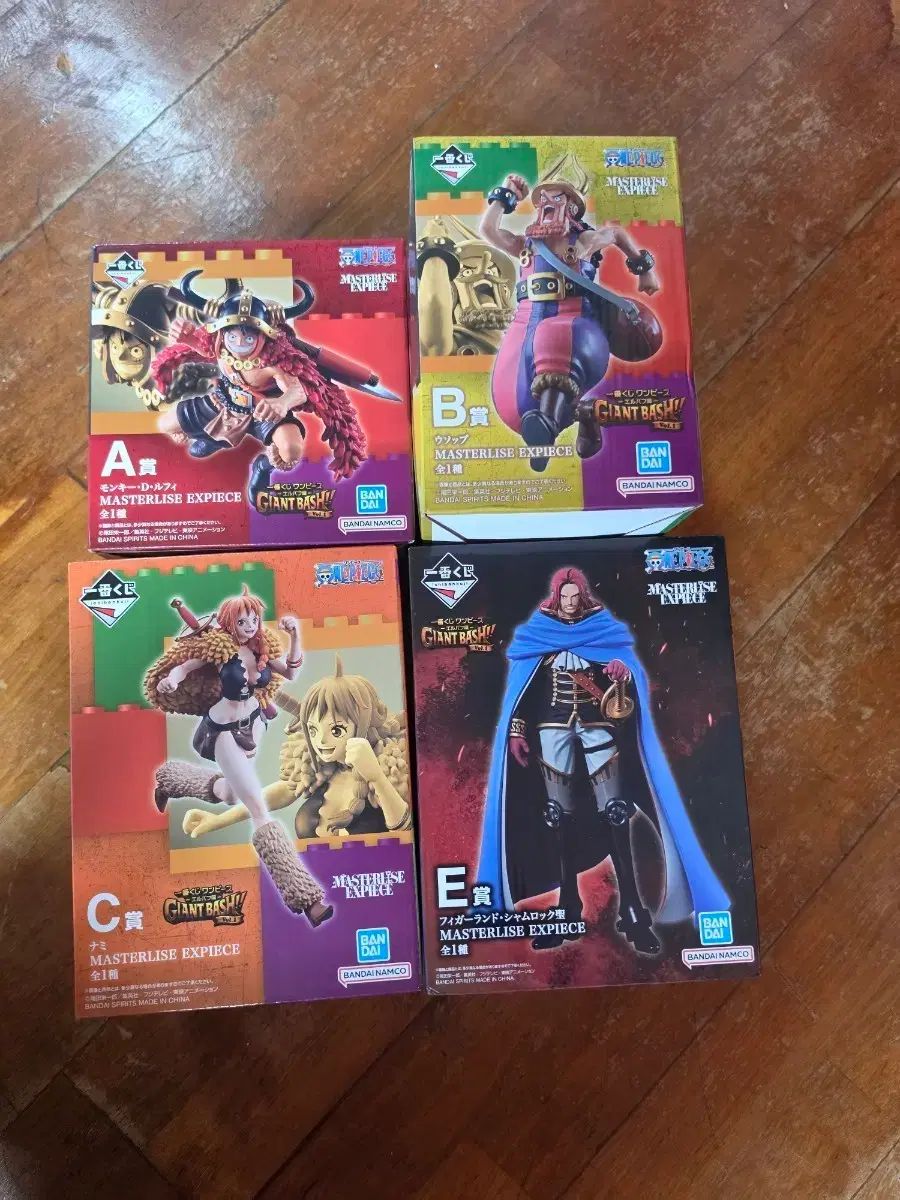 ONE PIECE マスターライズ フィギュア (A B C E賞) 30,844円