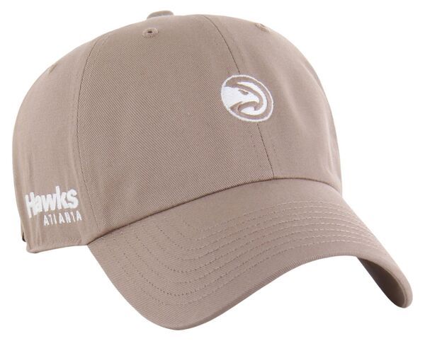 フォーティーセブン レディース アクセサリー 帽子 ロゴ 47 Adult Atlanta Hawks Brown Contemporary Basics Foundationalogo Clean