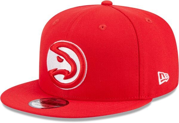 ニューエラ メンズ アクセサリー 帽子 New Eradult Atlanta Hawks Red 9Fifty Adjustable Hat NoColor レッド