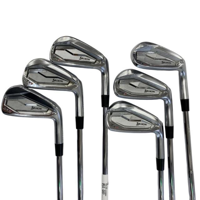 中古】 ダンロップ SRIXON ZX5 6S アイアンセット IR リシャフト