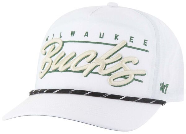 フォーティーセブン メンズ アクセサリー 帽子 47 Adult Milwaukee Bucks White Condor Hitch Adjustable Hat NoColor ホワイト