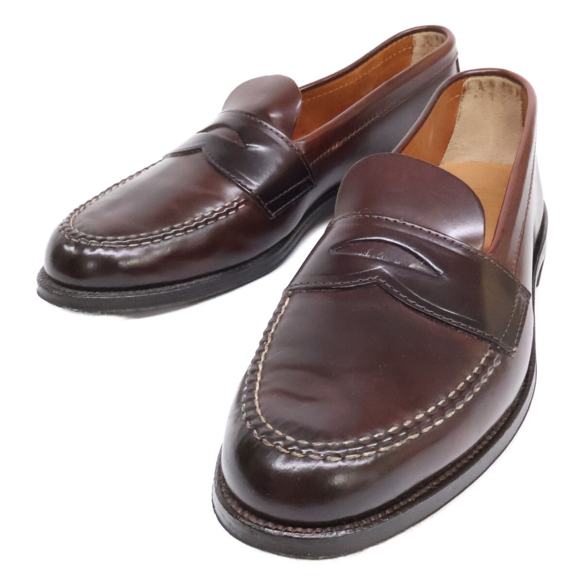 Alden オールデン ×BROOKS BROTHERS 763 ダークブラウン コードバン