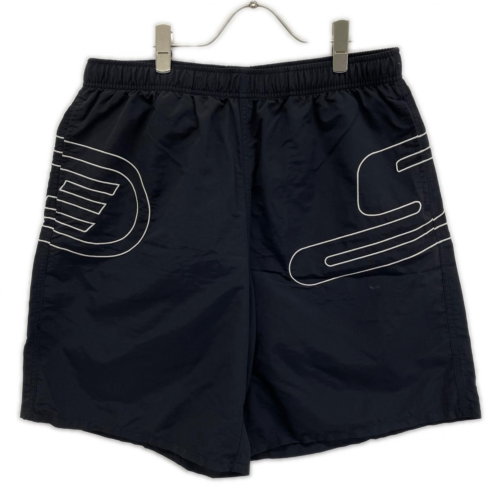 Supreme ブラック ショートパンツ　　L Supreme シュプリーム 25SS ブラック Big Logo Nylon Short biビック