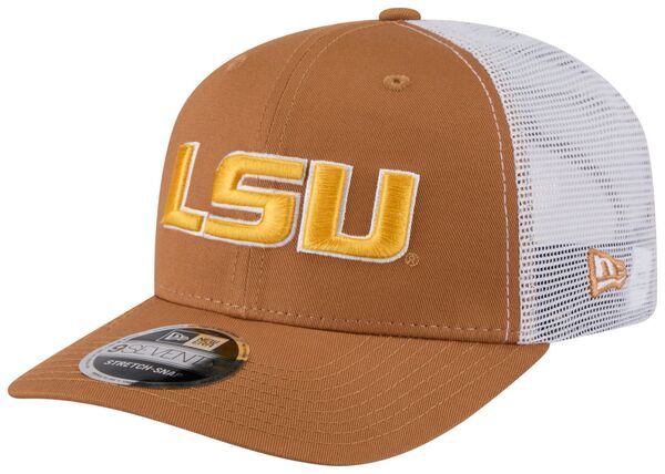 ニューエラ レディース アクセサリー 帽子 New Eradult LSU Tigers Brown EG Trucker 9Seventy Adjustable StretchSnap Hat No