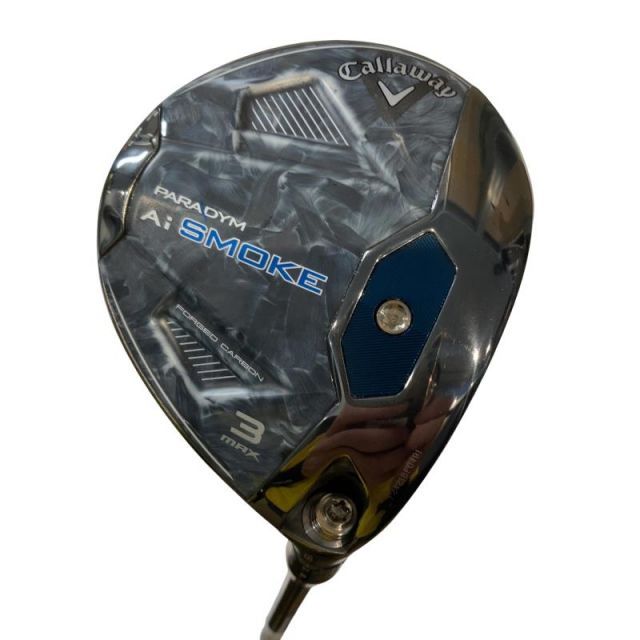 【中古】 キャロウェイ PARADYM Ai SMOKE MAX 3W フェアウェイウッド FW 純正特注シャフト (フレックスX) メンズ 男性用 右利き 右用 Cランク ゴルフクラブ