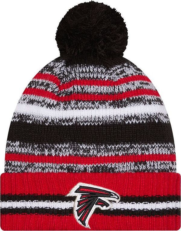 ニューエラ レディース アクセサリー 帽子 ニット New Eradult Atlanta Falcons Black Cheer Knit Hat NoColor ブラック