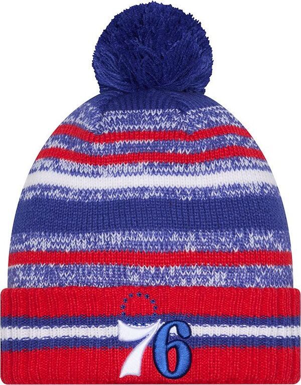 ニューエラ メンズ アクセサリー 帽子 ニット New Eradult Philadelphia 76ers Blue Cheer Knit Hat NoColor ブルー