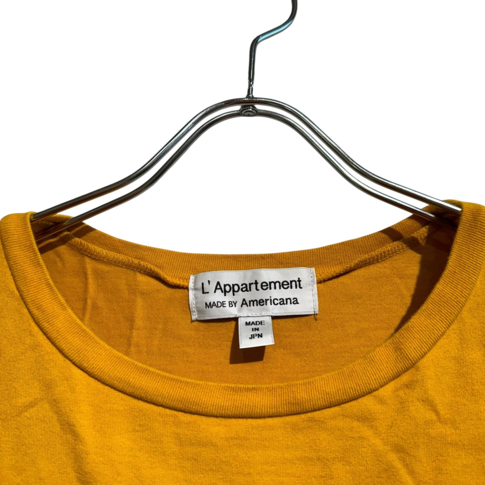 L'Appartement (アパルトモン) Tシャツ イエロー FREE - メルカリ