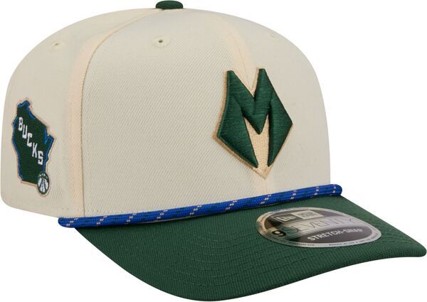 ニューエラ メンズ アクセサリー 帽子 ロゴ New Eradult 202526 City Edition Milwaukee Bucks 9Seventy Logo Adjustable Hat