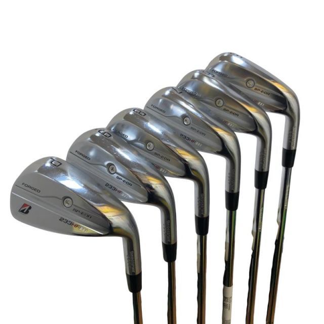 【中古】 ブリヂストン BRIDGESTONE 233HF 6S アイアンセット IR NS PRO 850GH neo (フレックスS) メンズ 男性用 右利き 右用 Cランク ゴルフクラブ
