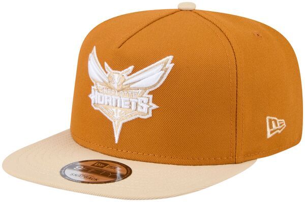 ニューエラ レディース アクセサリー 帽子 New Eradult Charlotte Hornets Brown Two Tone 9Fifty AFrame Adjustable Hat NoCo