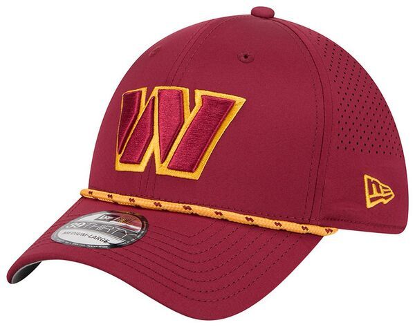 ニューエラ レディース アクセサリー 帽子 New Eradult Washington Commanders Maroon Perf 39Thirty Stretch Fit Hat NoColor