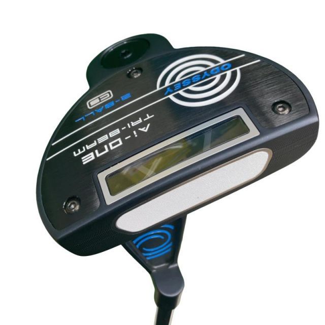 【中古】 オデッセイ Ai-ONE TRI-BEAM 2-BALL CS 34インチ パター PT STROKE LAB 90 スチール (フレックスその他) メンズ 男性用 右利き 右用 Cランク ゴルフクラブ