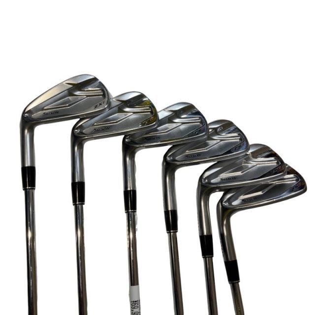 【中古】 ダンロップ SRIXON ZX7 6S レフティ アイアンセット IR Dynamic Gold D.S.T (フレックスS) メンズ 男性用 左利き レフティ 左用 Cランク ゴルフクラブ