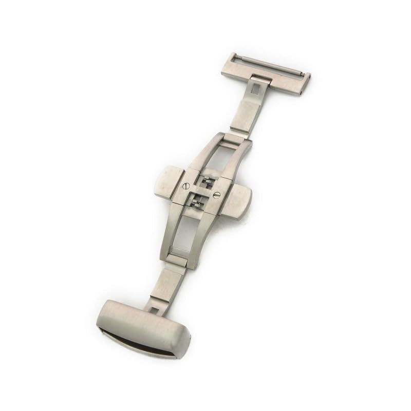 【新品】 CASSIS[カシス] 時計ベルト Dバックル PBF D-BUCKLE ピービーエフディーバックル サテン 22mm シルバー 交換用工具付き CASSS022 1