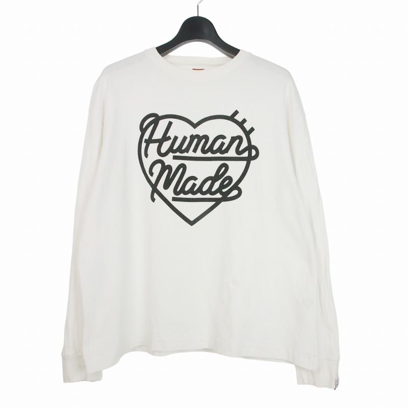 ヒューマンメイド HUMAN MADE HEART LOGO L/S TEE SHIRT ハートロゴ