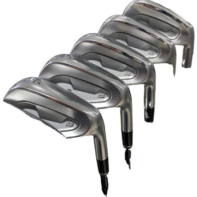 【中古】 プロギア PRGR 03(2025) 6S アイアンセット IR Diamana M FOR PRGR(2025 IR) (フレックスR) メンズ 男性用 右利き 右用 Cランク ゴルフクラブ