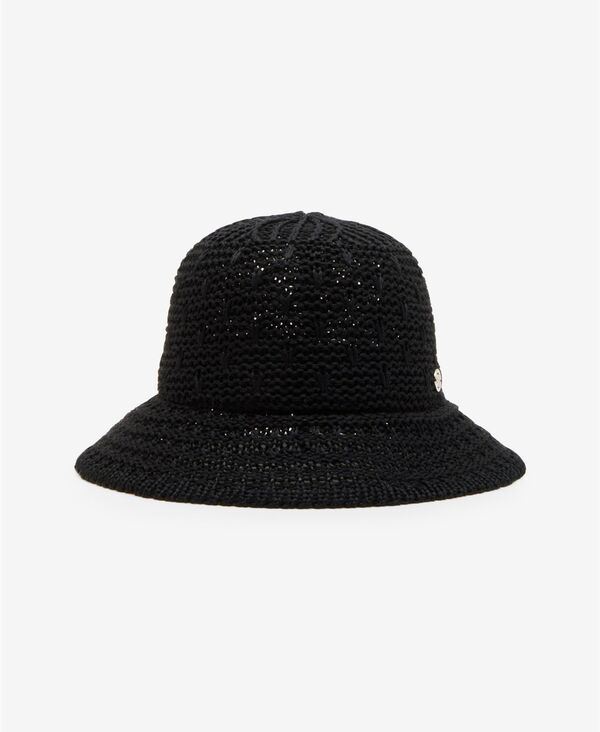 スティーブ マデン レディース アクセサリー 帽子 Steve Madden Packable Cloche Hat Black ブラック