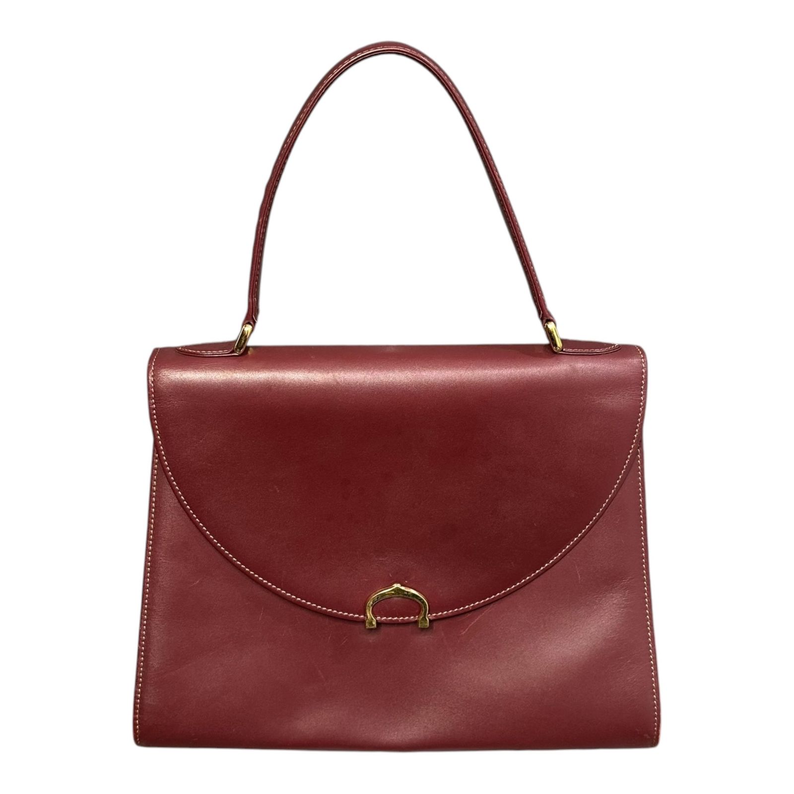 Cartier(カルティエ) Must de Cartier Handbag マストライン ハンド バッグ ボルドー 13,976円