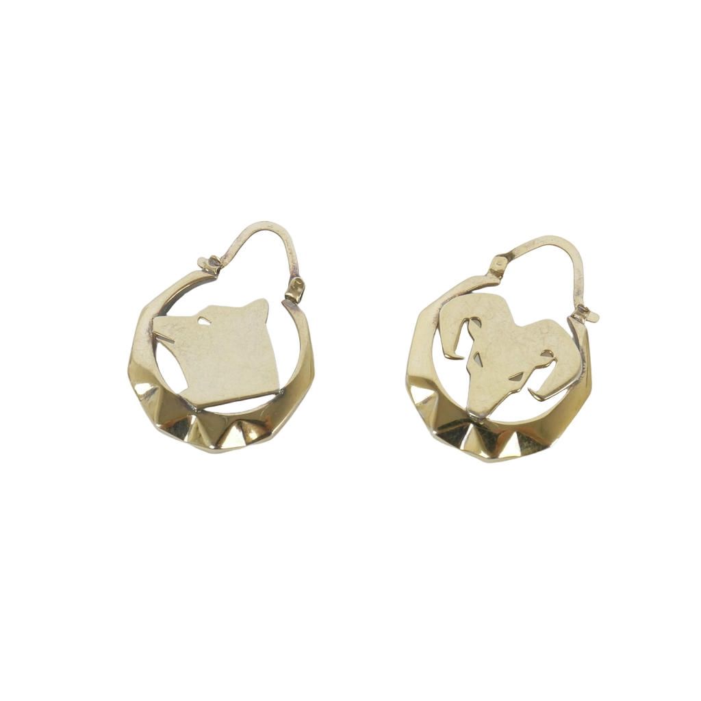 桔梗　Maison Margiela Animal totem ピアス メゾンマルジェラ Maison Margiela アニマルトーテムピアス ヤギ
