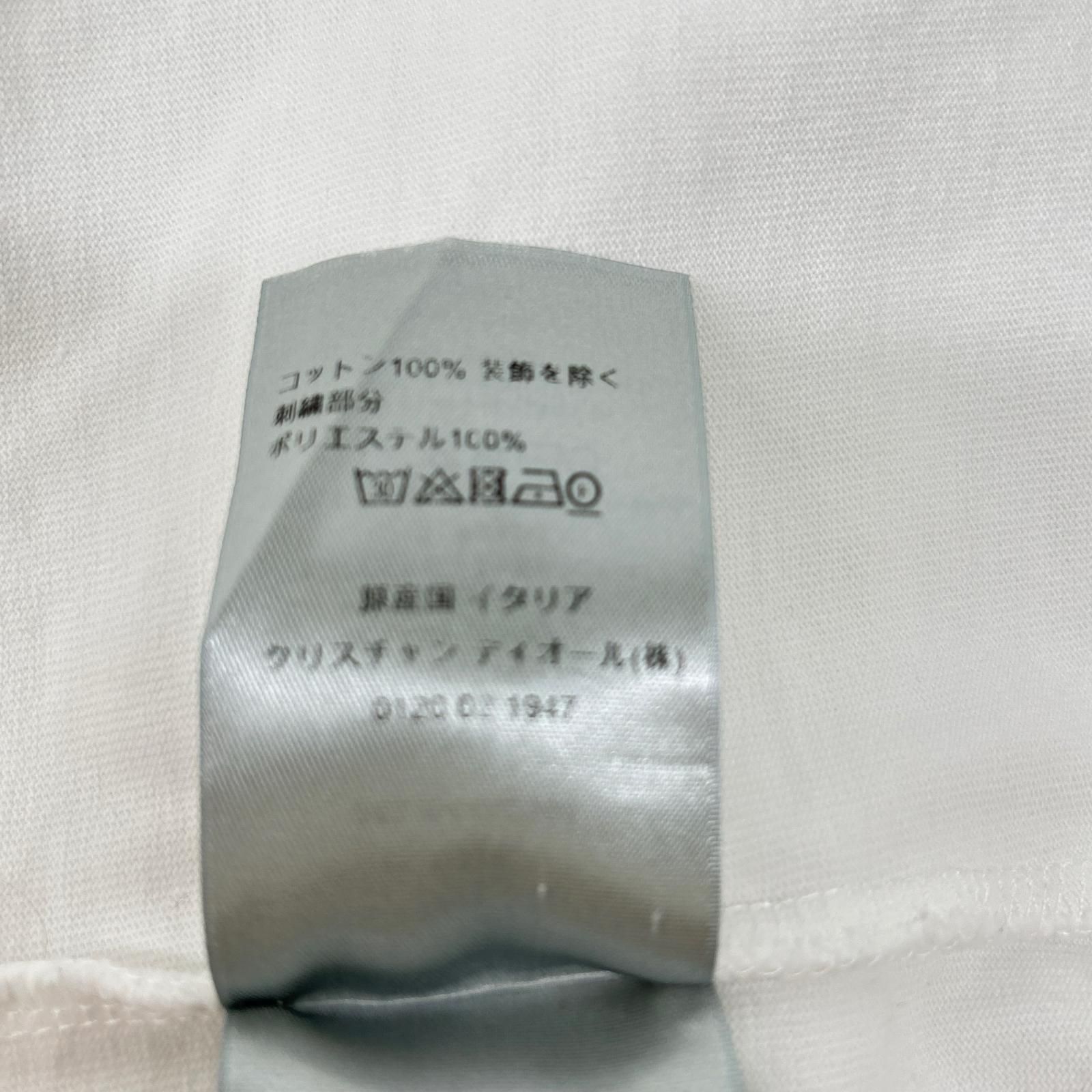 DIOR ディオール 383J644A0554 ネックデザイン刺繍ロゴ 胸ポケットT