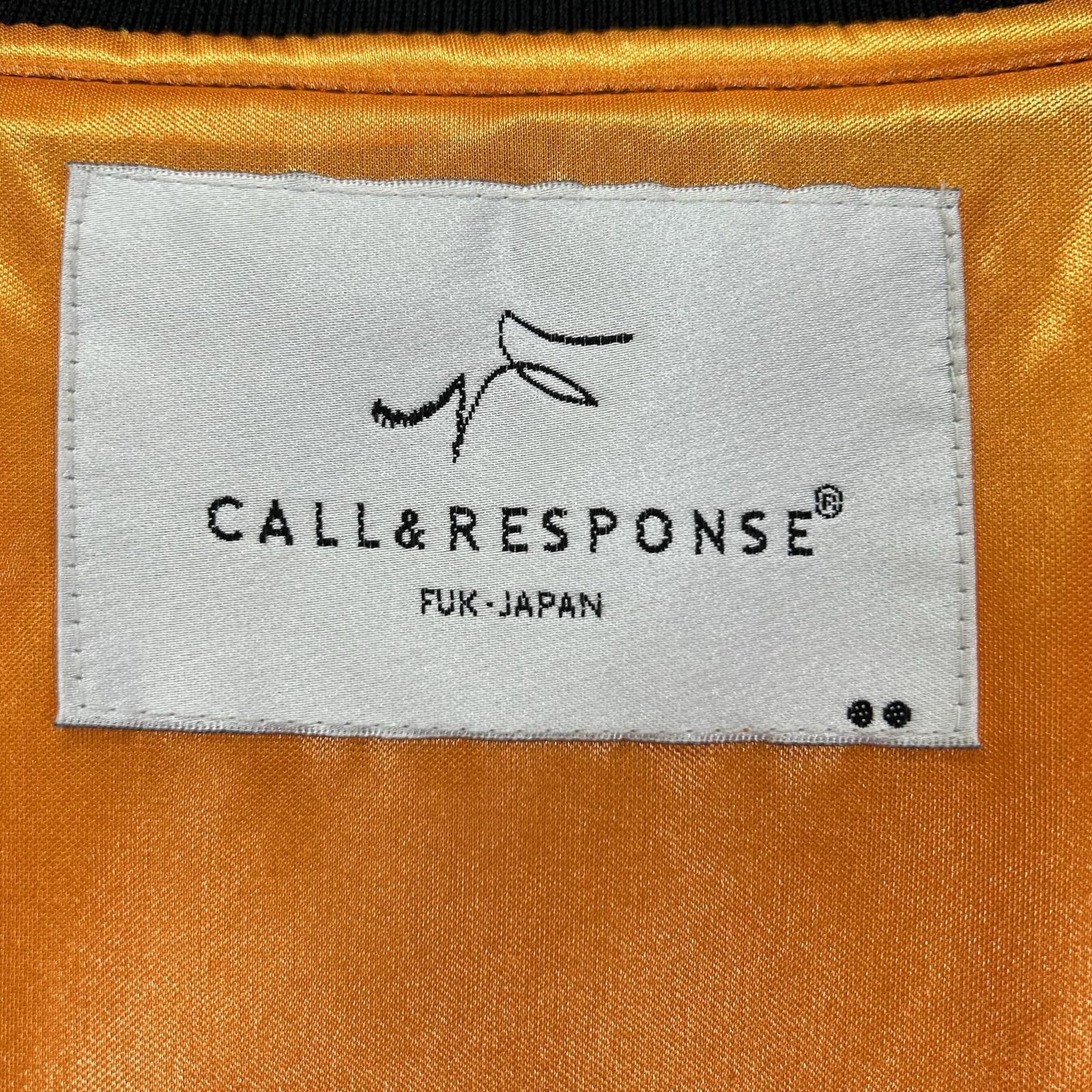 CALL&RESPONSE コールアンドレスポンス ブラック 切り替え 中綿