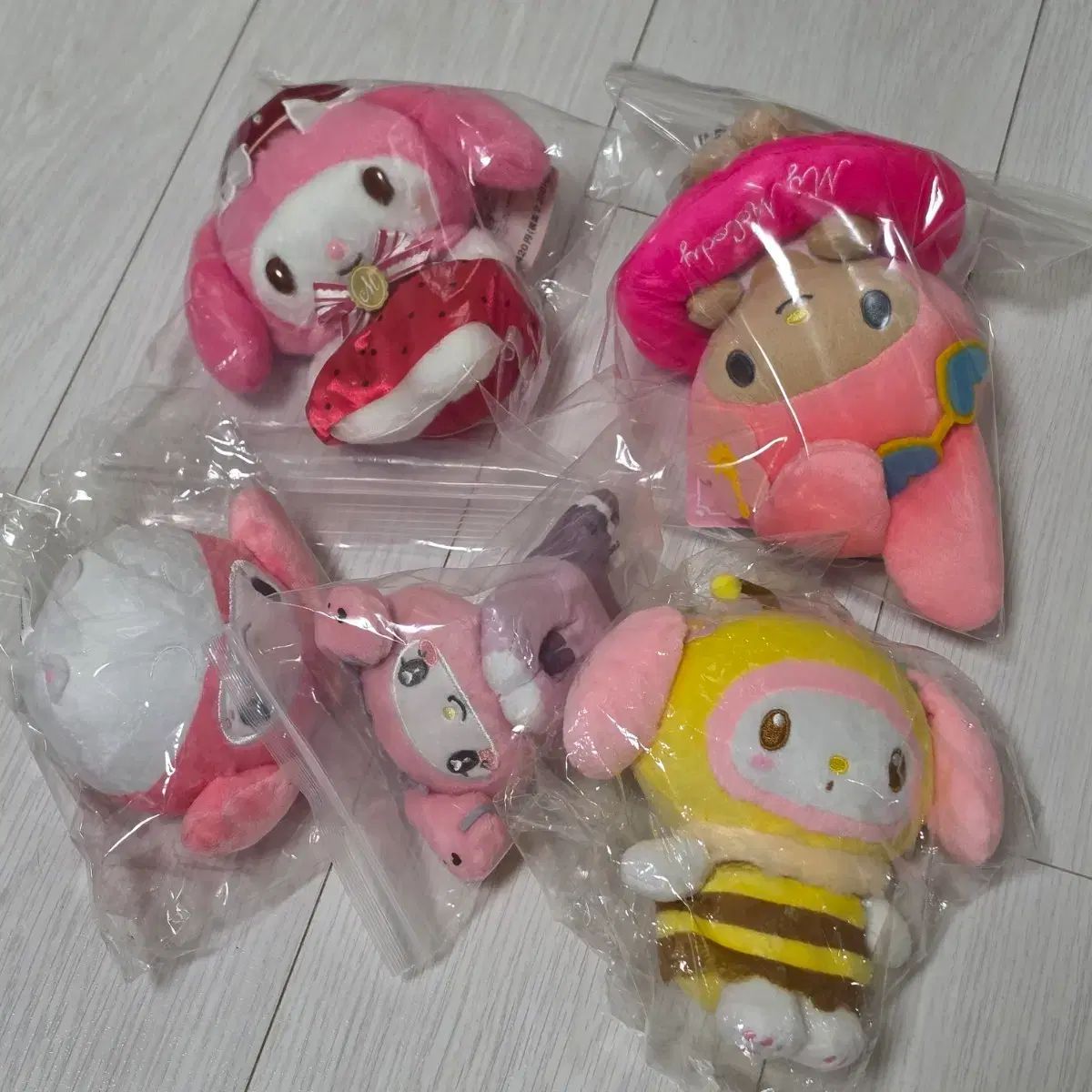 サンリオ マイメロディ ぬいぐるみ 5種 まとめ