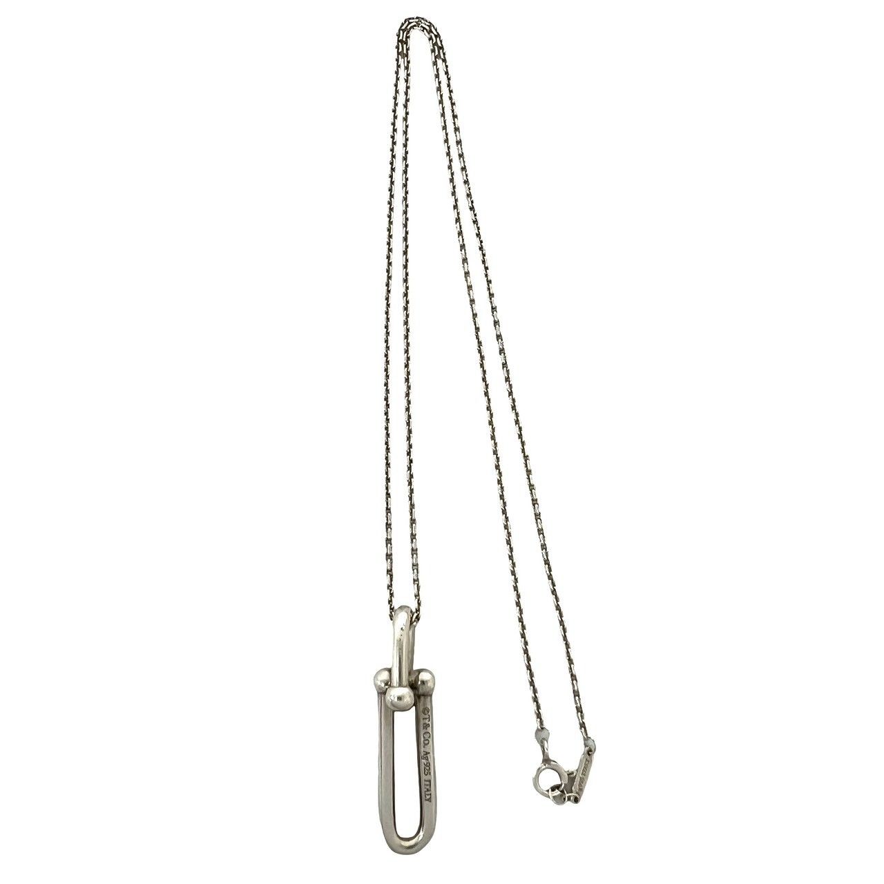 極 美品 保存箱 袋付き TIFFANY&Co. ティファニー ハードウェア リンク